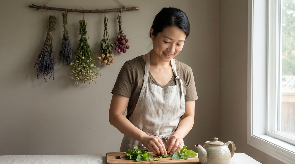 香蕉视频草本茶饮制作视频教程，女性生活技能视频分享，疗愈生活场景，7bwebkk.cn